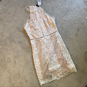 NWT White Lace Party Dress